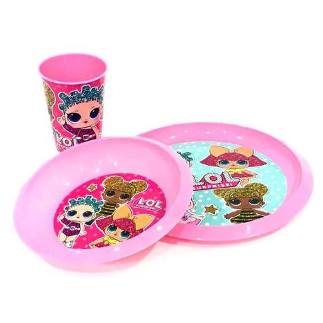 LOL Surprise 3 Piece Mealtime Set £6.99